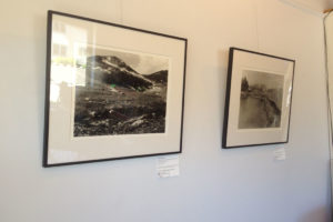 photographs on the wall