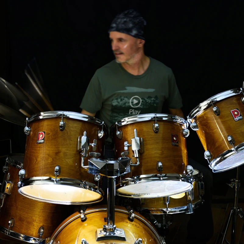 Scott and Premier XPK drums